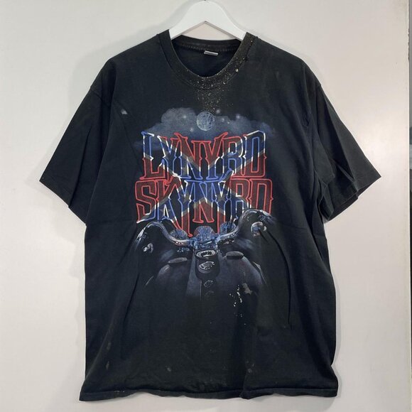 Lynyrd Skynyrd Tour Tee Measurements - Picture 1 of 5